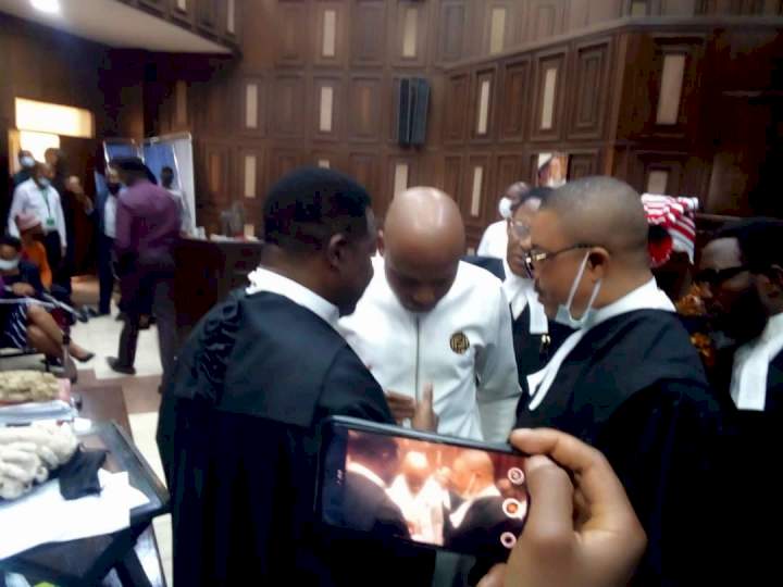Nnamdi Kanu's trial adjourned till Jan 19 as he objects to fresh charges filed by FG