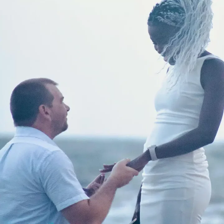 'Her story has changed' - Chibok girl who escaped Boko Haram abduction gets engaged to US lover (Photos)