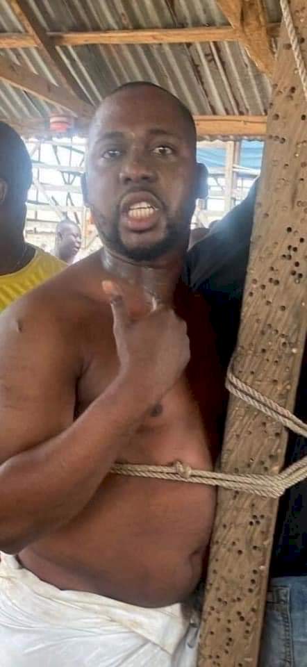 Married man gets beaten for allegedly chatting with wife of Delta politician on Facebook and asking her out on a date (photos)