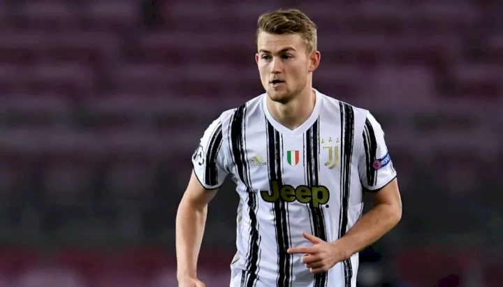 Transfer: De Ligt finally snubs move to Chelsea, new club revealed