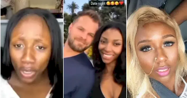 Korra Obidi reacts to video of her ex husband, Justin going on a date with unknown lady (Video)