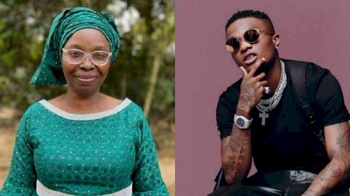 Mummy G.O. slams Wizkid's fans, says they can't receive the Holy Spirit (Video)