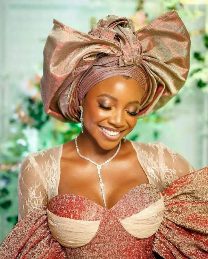 Photos from the wedding introduction of actress Ini Dima-Okojie and her fiance