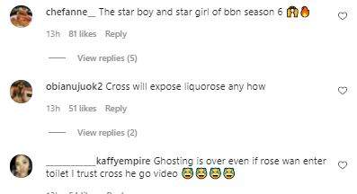 'Star boy and star girl of bbn season 6' - Reactions as Cross and Liquorose link up in South Africa (Video)