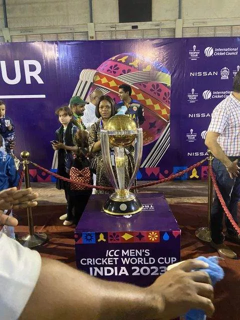 ICC Cricket World Cup Trophy Arrives in Nigeria