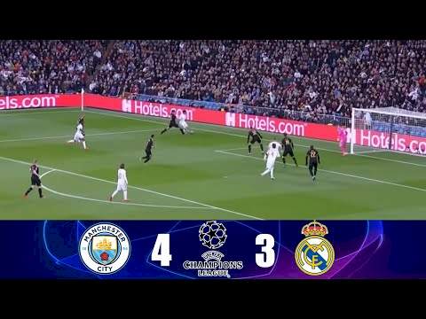 Manchester City 4 - 3 Real Madrid (Apr-26-2022) UEFA Champions League Highlights