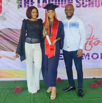 Actor Yul Edochie celebrates his daughter as she graduates from secondary school