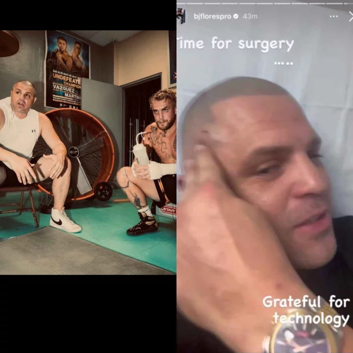 YouTube star Jake Paul's trainer, BJ Flores undergoes surgery to remove bullet after he's shot and hospitalized in armed robbery (video)
