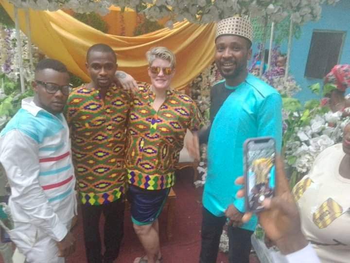 Young man weds his American lover in Akwa Ibom