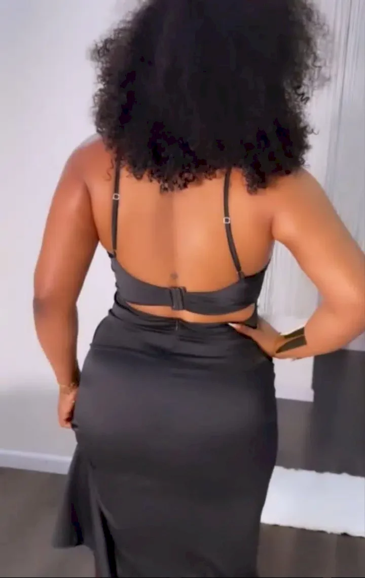 'She for kuku no wear cloth at all' - Maureen Esisi's outfit to wedding party sparks outrage (Video)