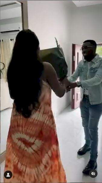 Singer, Timi Dakolo surprises Tobi Bakre and partner with awesome gifts (Video)