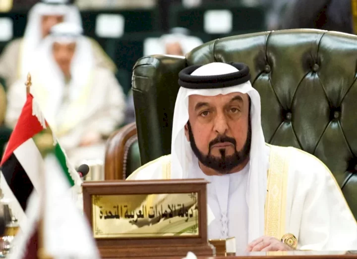 UAE President, Sheikh Khalifa bin Zayed Al Nahyan is dead