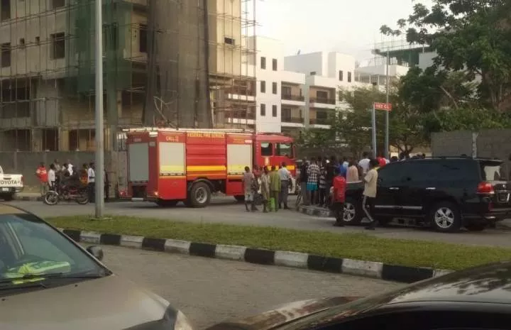 Many trapped as seven-storey building under construction collapses in Banana Island (photos/video)