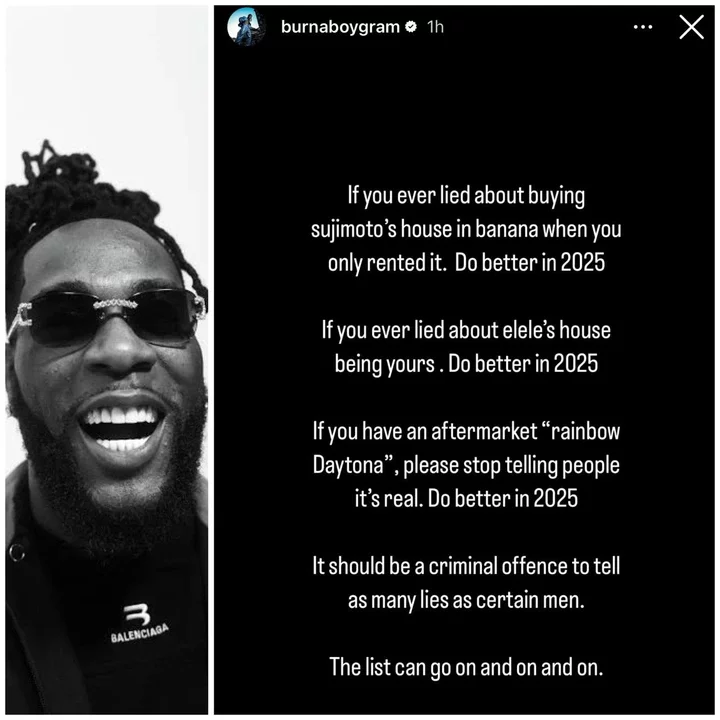 Davido Rented Multiple Houses And Lied To Nigerians That He Bought Them - Burna Boy