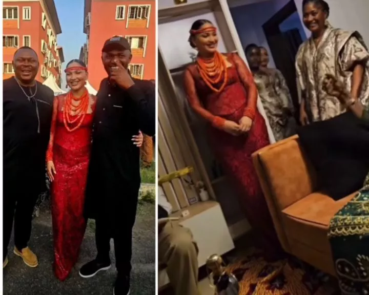 Video from billionaire businessman Jowizaza's traditional wedding ceremony