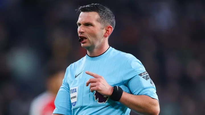 Michael Oliver is banned from officiating one Premier League team as PGMOL investigation launched after Arsenal display