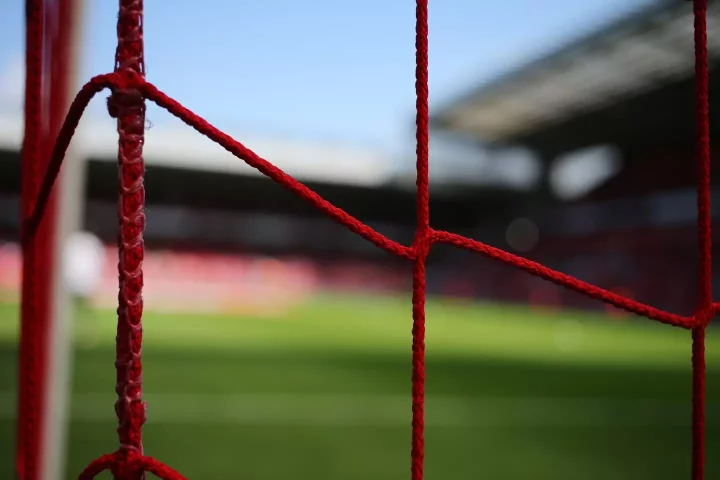 The red nets at Anfield in 2014. Image credit: Getty