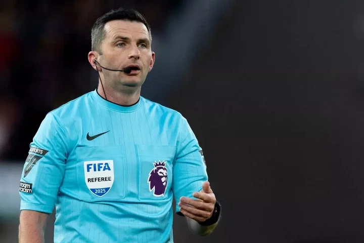 Michael Oliver is a Premier League referee