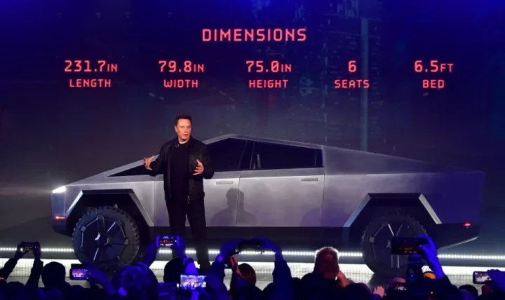 Elon Musk's Cybertruck is also too big for European roads