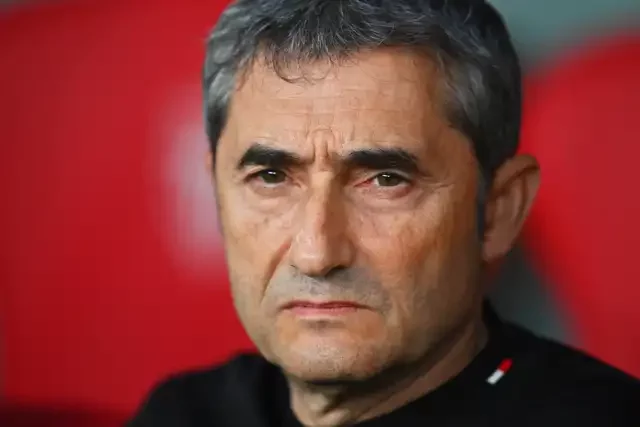 Athletic Bilbao's head coach Ernesto Valverde