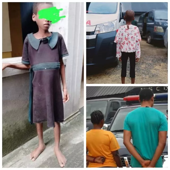 Akwa Ibom NSCDC rescues 12-year-old girl locked up, starved and tortured for two years by her father and stepmother over witchcraft allegation