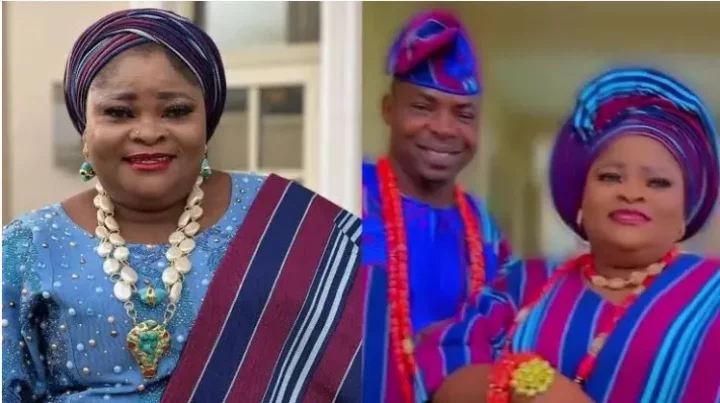 "Despite my condition, He gives me Peace of mind"- Mama No-Network shares love-up video with her husband