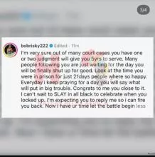 'I can't wait to celebrate when you get locked up' - Bobrisky drags VeryDarkMan