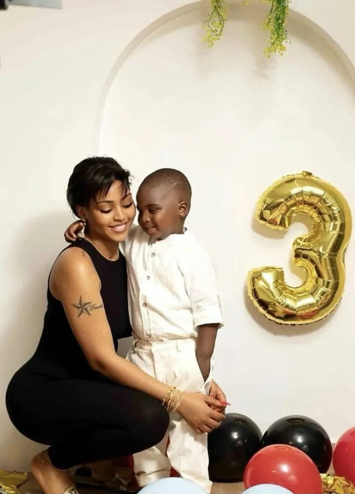 Regina Daniels celebrates sons' 5th and 3rd birthdays with heartwarming message
