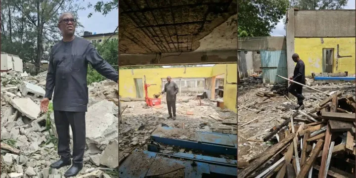 Peter Obi's demolition claim false, misleading - Lagos State Govt. Peter Obi's demolition claim false, misleading - Lagos State Govt.