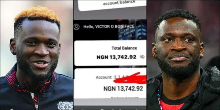 "How does it feel to have millions in your bank account" - Fan asks Victor Boniface, he replies "How does it feel to have millions in your bank account" - Fan asks Victor Boniface, he replies