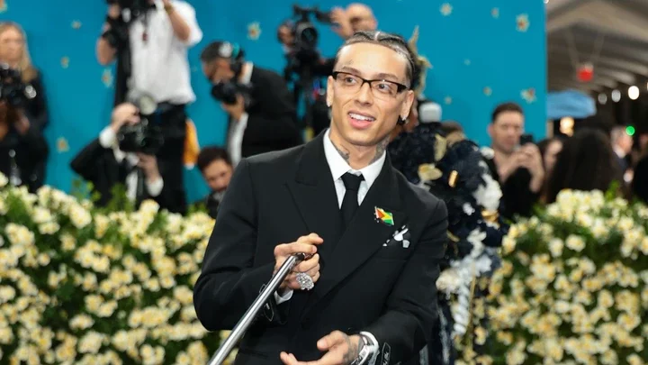 Central Cee broke his own oath and wore a suit and tie at the Met Gala 2025 Central Cee broke his own oath and wore a suit and tie at the Met Gala 2025