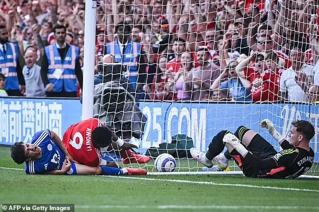 BREAKING NEWS - Nottingham Forest striker Taiwo Awoniyi taken to hospital for emergency surgery after colliding with post during 2-2 draw with Leicester