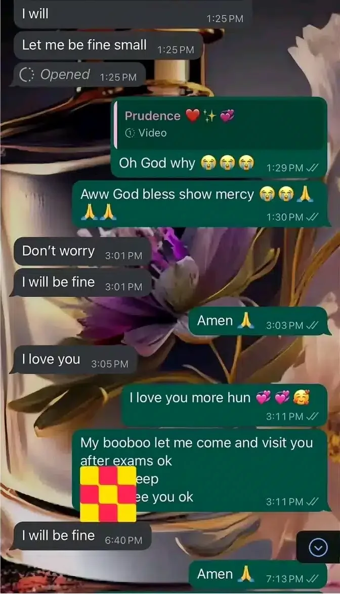 Man's message to his girlfriend amid health battle raises concerns