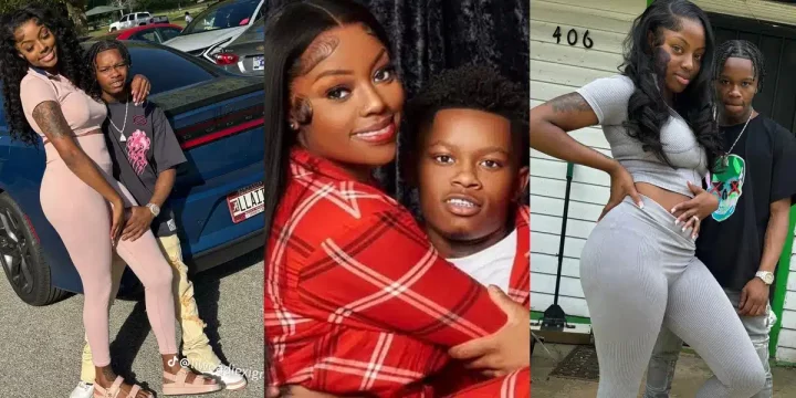 Social media erupts as 26-year-old woman shows off 16-year-old boyfriend