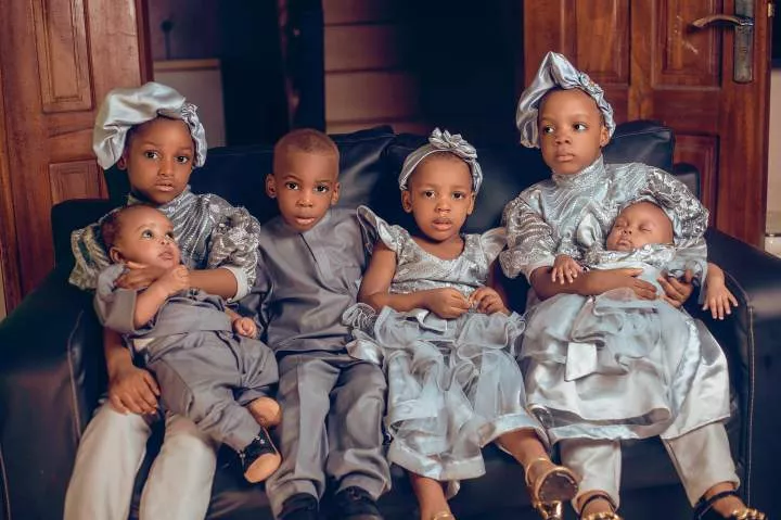 Nigerian couple welcomes third set of twins in four years