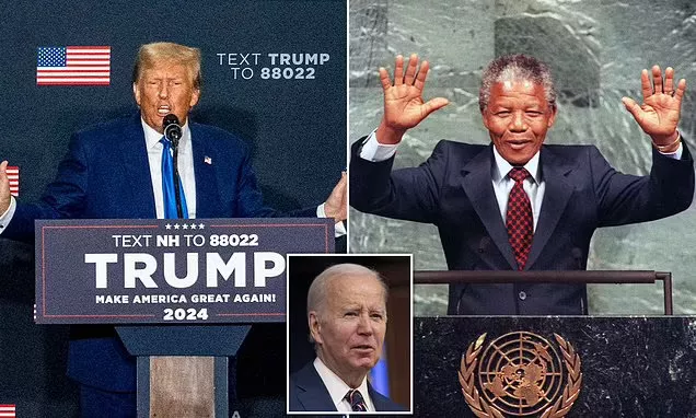 Donald Trump compares himself to Nelson Mandela; says he's not afraid of being imprisoned