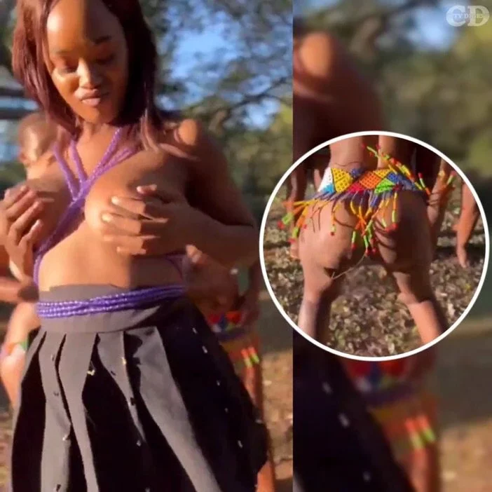 Video of half n@ked South African Zulu women performing traditional dance goes viral [Watch Video]