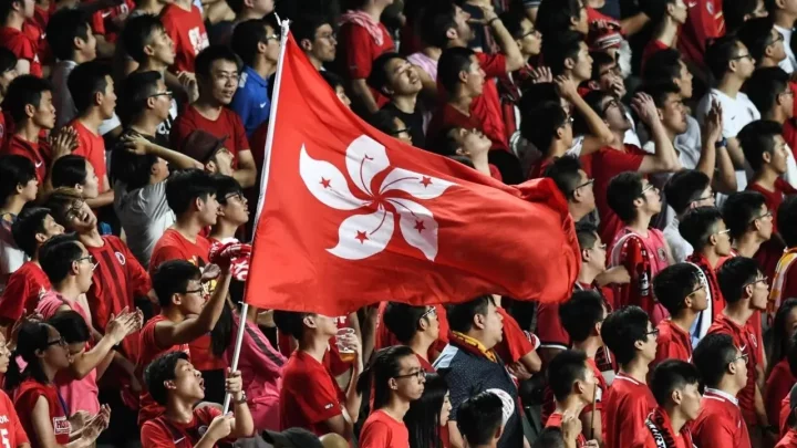 Hong Kong arrests three for 'insulting' national anthem at World Cup qualifier