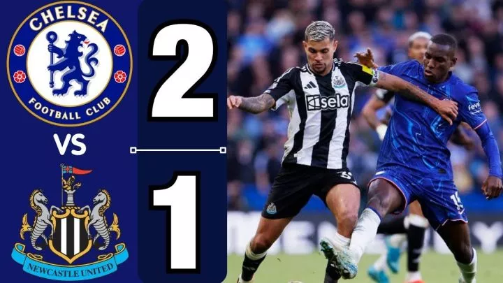 Chelsea 2 - 1 Newcastle United (Oct-27-2024) Premier League Highlights