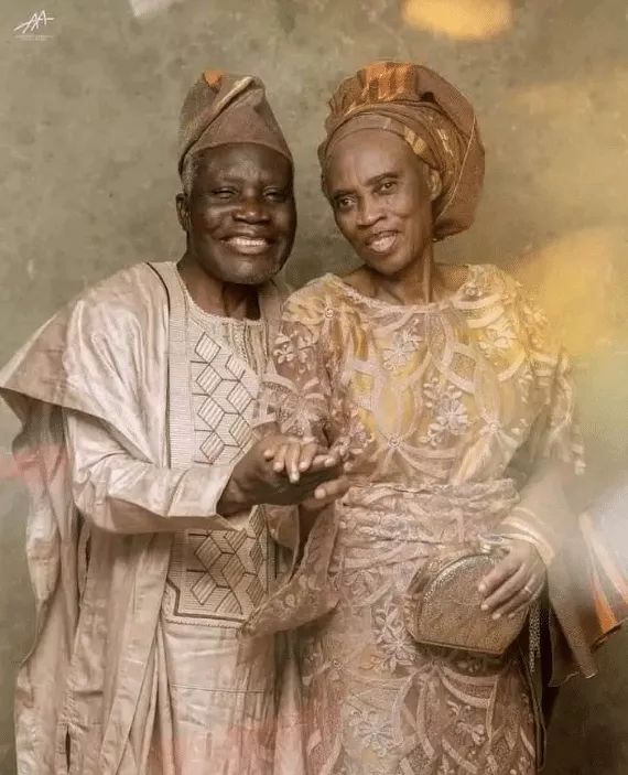 Nigerian couple celebrates 50th wedding anniversary in style