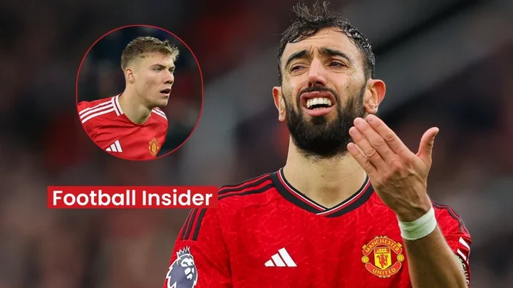 Bruno Fernandes and Rasmus Hojlund react to new update after Man United exit