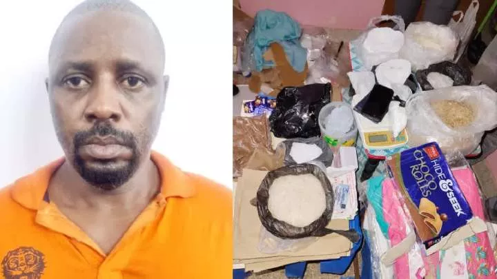 Nigerian man arrested with huge haul of drugs in India