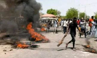 Mob Burns Man To Death In Adamawa State For Allegedly Stealing Motorcycle
