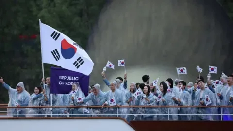 South Korea wrongly introduced as North Korea at Paris Olympic games