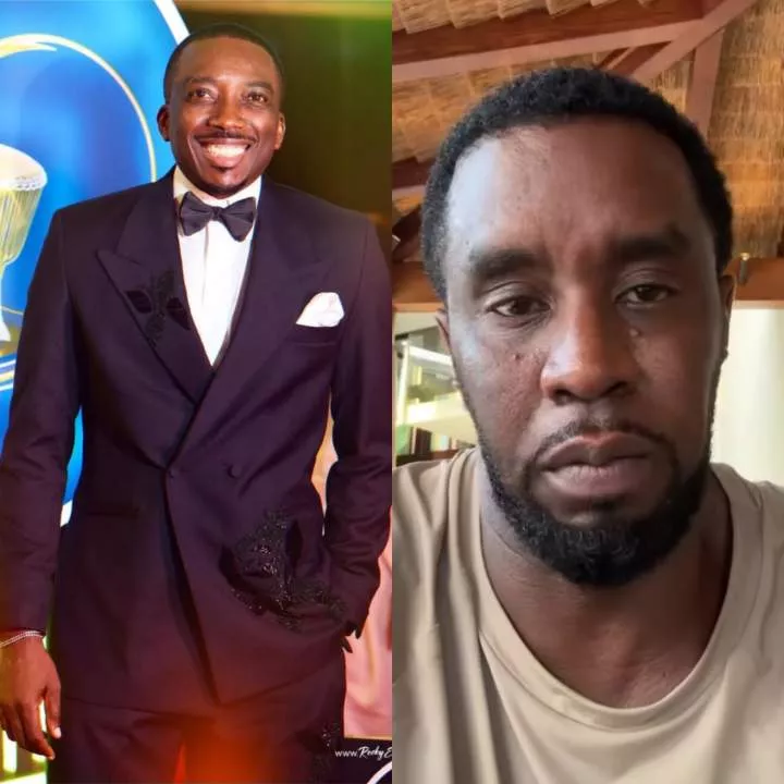 Nigerian comedian Bovi advises US rapper Diddy after he apologised for abusing Cassie Ventura