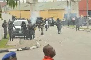 Tension In Rivers As Over 30 Policemen Take Over House of Assembly