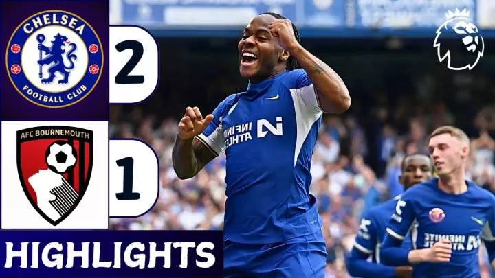 Chelsea 2 - 1 Bournemouth (May-19-2024) Premier League Highlights