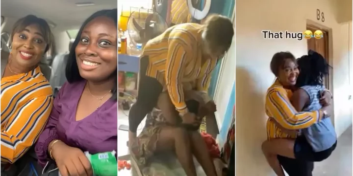 Lecturer surprises students at home, takes birthday girl to eatery