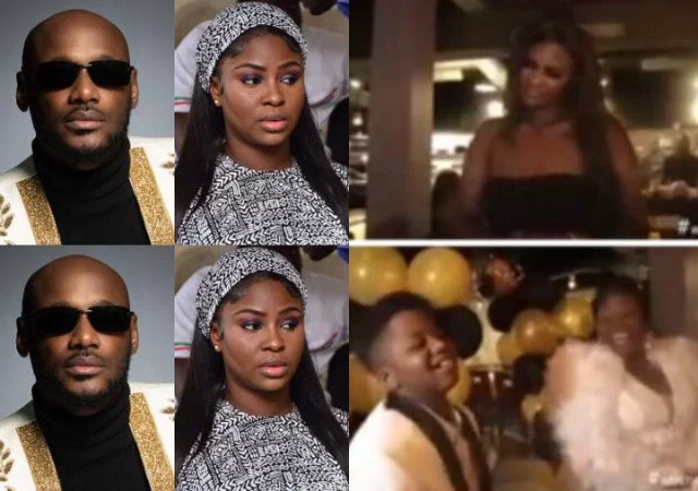 Video Of 2face's New Lover, Natasha Osawaru, Celebrating Her 10-Year-Old Son Trends Online