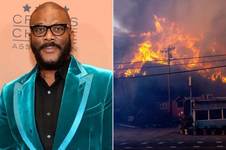 Tyler Perry blasts 'greedy' insurance companies for dropping thousands of customers before  LA wildfires